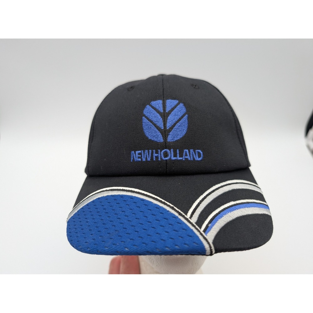 New Holland Agriculture Hat Washington Tractor Co K-Products Black Blue Cap